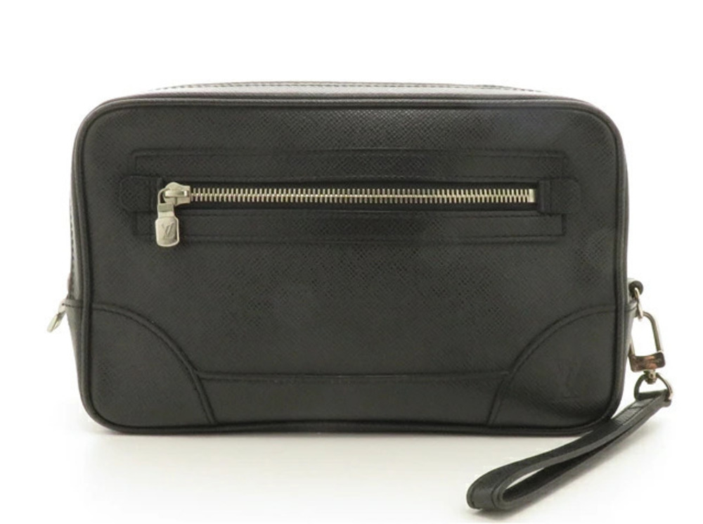LOUIS VUITTON Neo Pavel Shoulder Bag Taiga Leather Ardoise